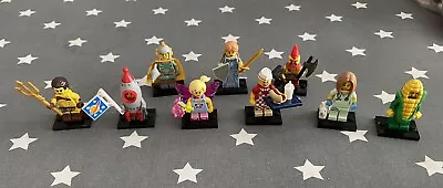 Buy Bundle Of 9 Lego Minifigures - Series 17 • 28£