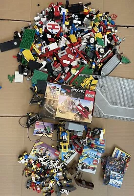 Buy Lego Bundle Job Lot - Vintage Technics - Motors - Minifigures Rare - 3.9kg • 47.10£