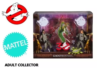 Buy Mattel Ghostbusters 30th Anniversary Peter Venkman & Egon Spengler 2-Pack 2014 • 79.99£