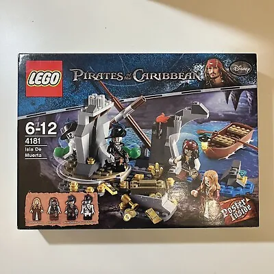 Buy LEGO Pirates Of The Caribbean 4181 Isla De Muerta Jack Sparrow Elisabeth Swann • 125£