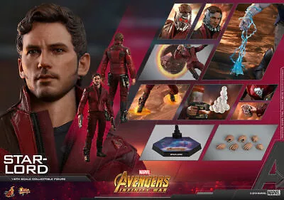 Buy Mms539 Hot Toys 1/6 Scale Figure Avengers Infinity War Star-Lord • 273.04£