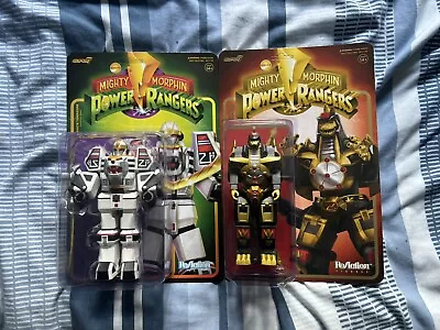 Buy Dragonzord (B&G) And Tigerzord Power Rangers Super7 ReAction Figure (New) • 10£
