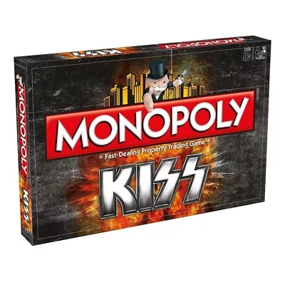 Buy KISS Rock Band MONOPOLY Board Game NEW & SEALED Only £17.50 - POSTFREE UK • 17.50£