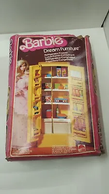 Buy Barbie - Dream Furniture Refrigerator Freezer - Mattel - 1979 • 66.78£