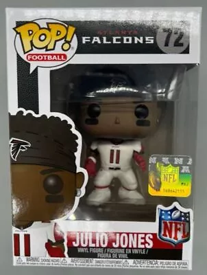 Buy Funko POP #72 Julio Jones (White) - NFL Atlanta Falcons With POP Protector • 11.99£