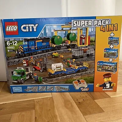 Buy LEGO City 66493 Superpack 4in1 (60050, 60052, 7499, 7895) • 350£