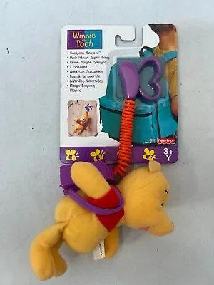 Buy Fisher Price Winnie The Pooh Backpack Bouncer Charm Keychain Kids Age 3+ New #RA • 11.60£