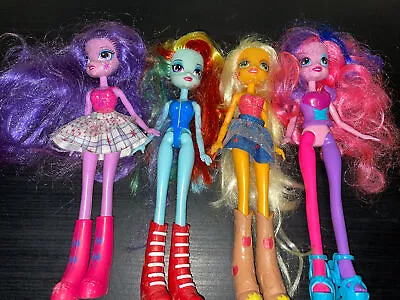 Buy 4 X My Little Pony Equestria Girls Dolls Bundle, Preowned • 13£