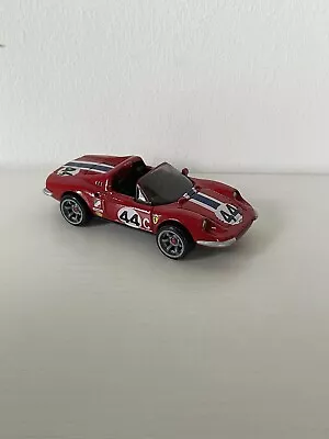 Buy Hot Wheels Car Premium RLC Ferrari Dino 246 Gts Racer Rare Red • 29.99£