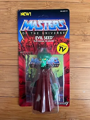 Buy Bnib Masters Of The Universe Motu Super7 Series Evil Seed Action Figure He-man • 44.99£