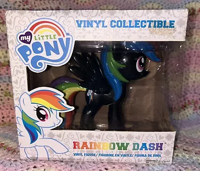 Buy My Little Pony MLP Rainbow Dash Black Glitter Funko Vinyl Figure Boxed • 35£