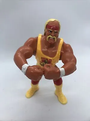 Buy Wwe Hulk Hogan Bear Hug Wrestling Action Figure 1991 Hasbro • 10£