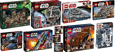 Buy LEGO® Star Wars™ Death Star C-3PO R2D2 Ewok Rex Shuttle ATAE UCS Slave Figures ✅ • 583.24£