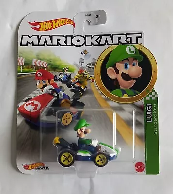 Buy Hot Wheels Diecast:  MarioKart: Luigi: Standard Kart • 12.99£