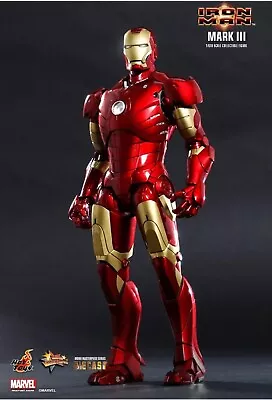 Buy 1/6 Hot Toys Mms256d07 Marvel Iron Man Die-cast Mk3 Mark Iii Action Figure • 179.99£