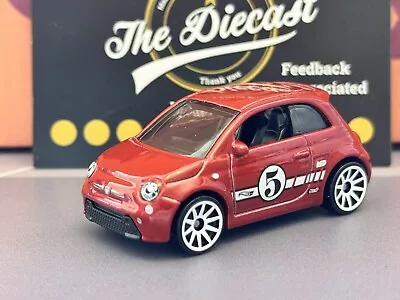 Buy HOT WHEELS Fiat 500e Target Exclusive Red Edition 1:64 NEW LOOSE US Diecast • 12.99£