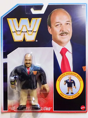 Buy Wwe Mattel Retro Mean Gene Okerlund Wave 1 Wrestling Figure Wwf Hasbro Legend • 21.99£