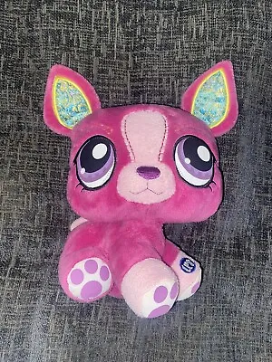Buy Littlest Pet Shop Plush Toy Pink Boston Terrier Puppy Dog Htf Rare Hasbro • 45£