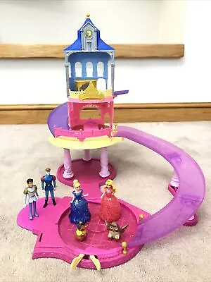 Buy * Mattel Glitter Glider Castle Playset Disney Princess Magiclip Dolls & Princes • 79.99£
