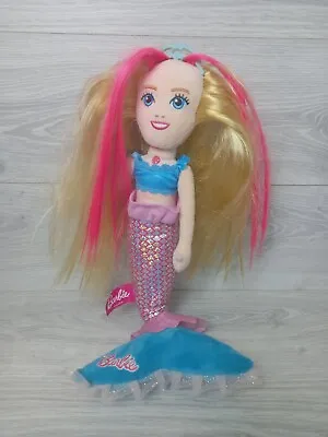 Buy Mattel Barbie Mermaid Plush Soft Doll 2021 18  Tall  • 9.99£