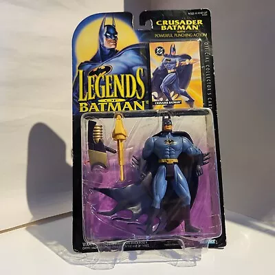 Buy Legends Of Batman Crusader - Kenner - Action Figure - 1994 - MOC - Sealed • 22£