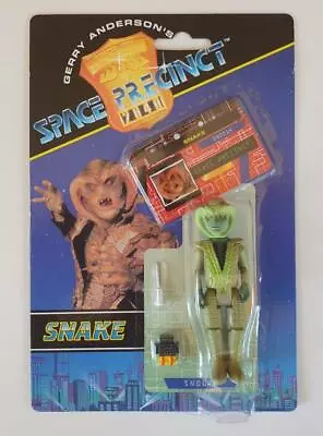 Buy Vintage 'SPACE PRECINCT' SNAKE 10cm Action Figure - Vivid 1994 • 8.95£