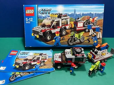 Buy LEGO CITY: Dirt Bike Transporter (4433) Used In Box With Instructions. • 19.90£