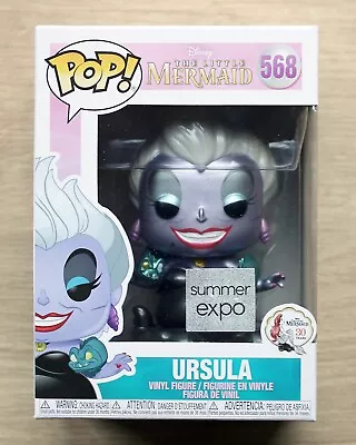 Buy Funko Pop Disney The Little Mermaid Ursula Metallic + Free Protector • 19.99£