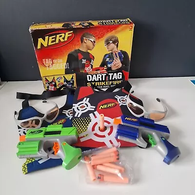 Buy NERF Dart Tag Strikefire 2-Player Duel System Bundle - 2x Vests, 2x Glasses • 12.99£