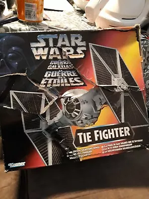 Buy Star Wars - Power Of The Force - TIE Fighter Damaged Box But Figure New • 25£