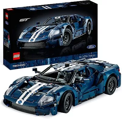 Buy LEGO TECHNIC: 2022 Ford GT (42154) Scale 1:12 Ages 18+ 1466 Pcs Brand New Sealed • 99.99£