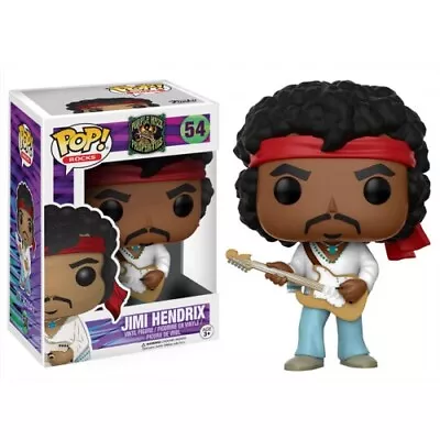 Buy Funko Pop Rocks 54 Jimi Hendrix 14352 Woodstock • 92.90£
