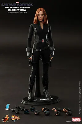 Buy Ready! Hot Toys MMS239 Captain America Winter Soldier 1/6 Black Widow Figure • 232£