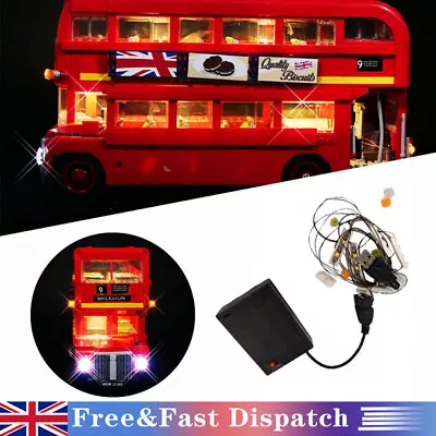 Buy USB LED Light Lighting Kit Only For Lego London Bus 10258 Bricks Building Toy UK • 17.57£