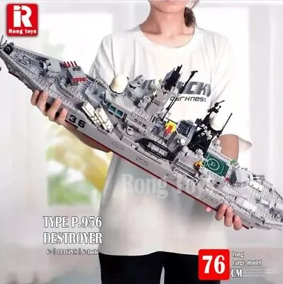 Buy Building Blocks MOC Military WW2 Navy Warships Battleship Warship Brick Toys • 121.34£