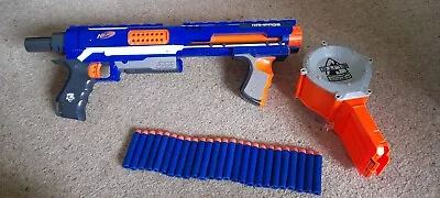 Buy Nerf N-Strike Elite RAMPAGE Drum Attachment With 25 Bullets • 25£