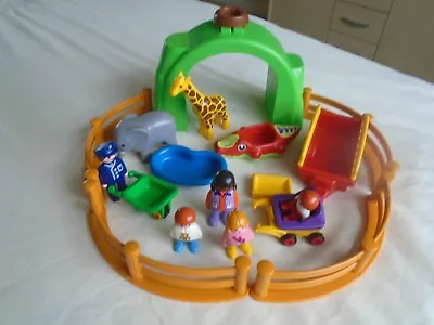 Buy Playmobil 1.2.3 Mixed Lot Mother, Baby In Pram, Child Figures, Animals • 7.50£