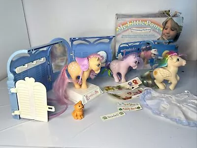 Buy My Little Pony Vintage Grooming Parlour Plus Extras • 34.99£