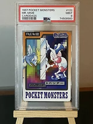 Buy Pokemon 1997 Bandai Carddass PSA 9 Mr Mime 122 Mint Graded • 34.95£