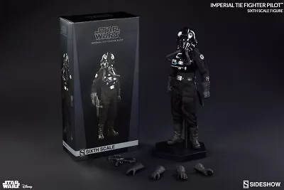 Buy Sideshow Star Wars EP4 Imperial Tie Fighter Pilot Exclusive 1/6 Scale Figure UK • 395£