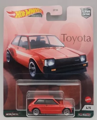 Buy Hot Wheels Premium Car Culture '81 Toyota Starlet KP61 Toyota Set 4/5 Mattel New • 17£