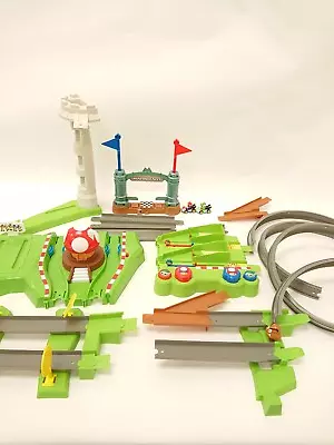 Buy Hot Wheels Mario Kart Circuit Track Set With Two Cars Toy Racing Car Set  • 30£