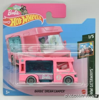 Buy Hot Wheels Barbie Dream Camper - Hw Getaways 1/5 - 2021  • 8.18£