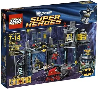 Buy Brand New And Sealed  Lego 6860 DC Universe Super Heroes Batman - The Batcave !! • 104.99£