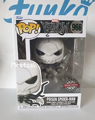 Buy Funko Pop Poison Spider-Man #966 Marvel Venomized Special Edition Exclusive • 14.99£