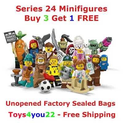 Buy LEGO 71037 Minifigures, Choose Your Character, Series 24 - Sealed Packets • 6.97£