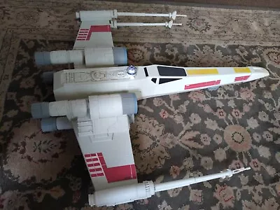 Buy Star Wars X-Wing Hasbro Giant Fighter Ship With R2D2 Toy C-2604A Large 29  • 25£