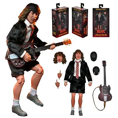 Buy NECA AC/DC Angus Young Highway To Hell 8  Clothed Action Figure Rock Star Toy • 29.99£