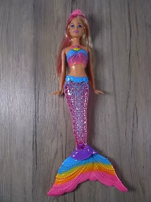 Buy Barbie Dreamtopia Doll Mermaid With Great Lights Show Mattel Rare (14218) • 17.45£