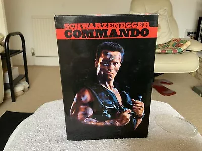 Buy Neca 30th Anniversary Arnold Schwarzenegger Commando Matrix Toy  • 100£